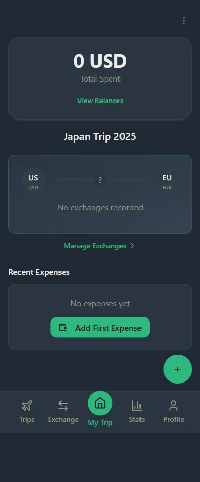 exchangeGO app screen